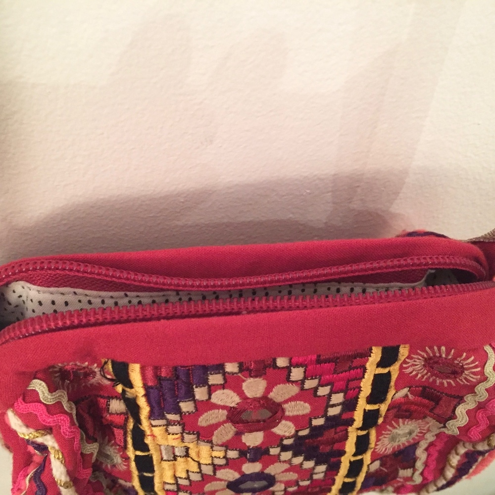 Embroideredand Mirrored Tiny Evening Bag - image 3